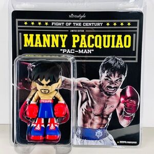 Manny Pacquiao "Pac-Man" Fight Of The Century 7" Vinyl Collectible Figure LE
